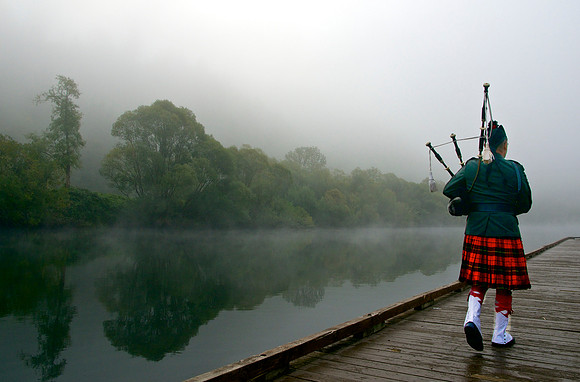 World Piper on the Dock
