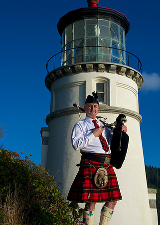 Piper at Heceta Lighthouse II