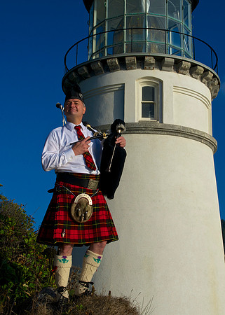 Piper at Heceta Lighthouse III