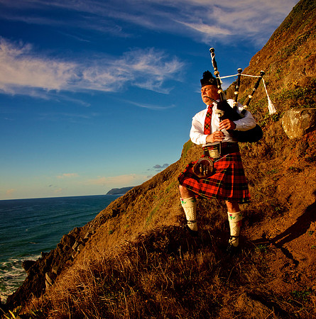 Piper on the Cliffs