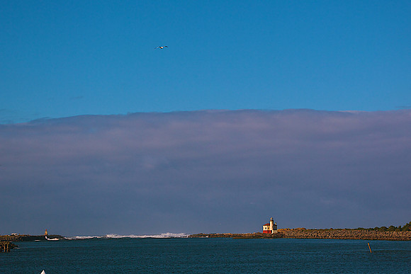 Bandon Lighthouse and Impending Fog